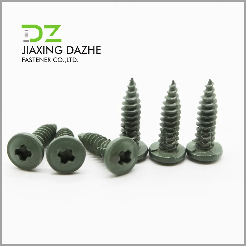 Round Head Self Tapping Screw na May Cutting