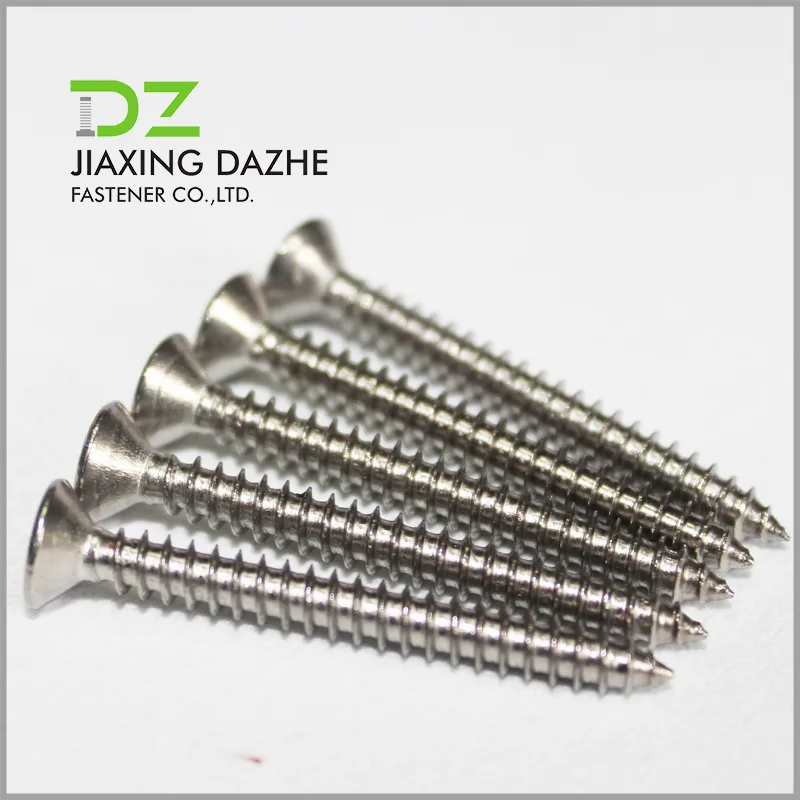 Steel Cross Flat Head Self Tapping Screw